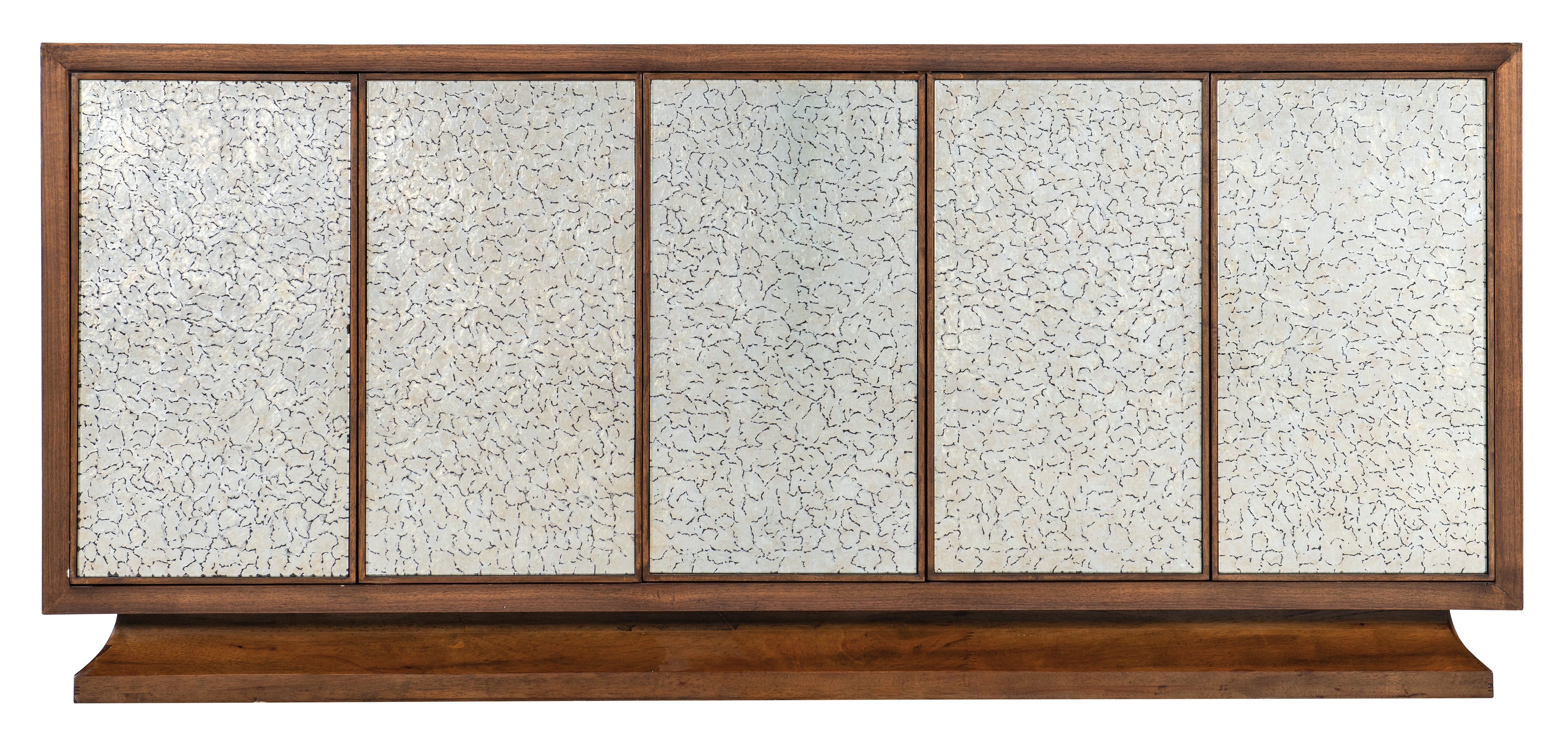 Melange Lloyds Leopard Entertainment Credenza