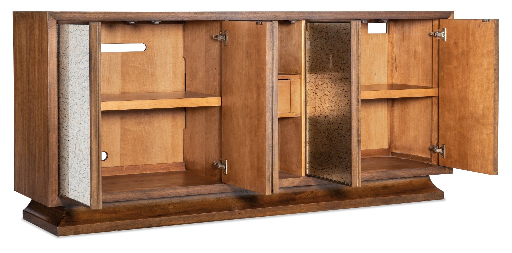 HookerMelange Lloyds Leopard Entertainment Credenza