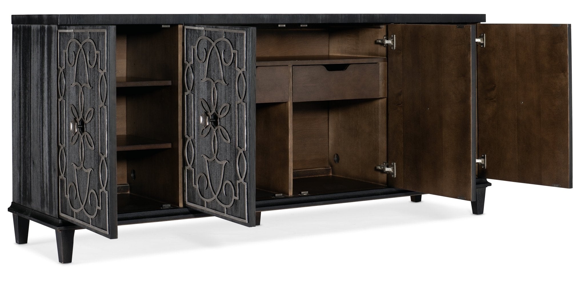 HookerMelange Madeline Four Door Credenza