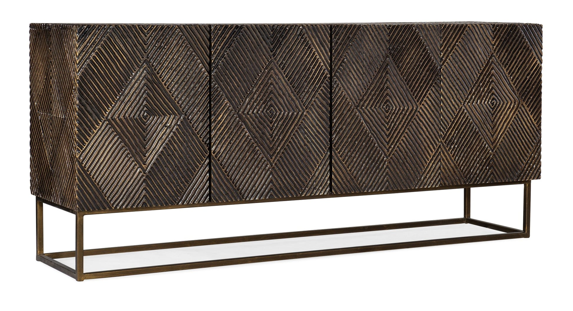 HookerMelange Marcellus Four Door Credenza
