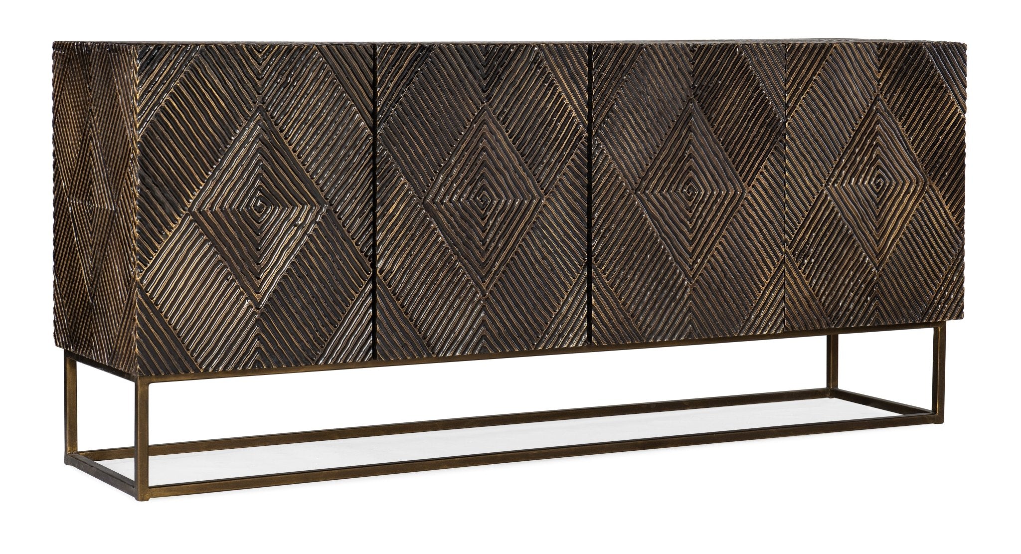 HookerMelange Marcellus Four Door Credenza