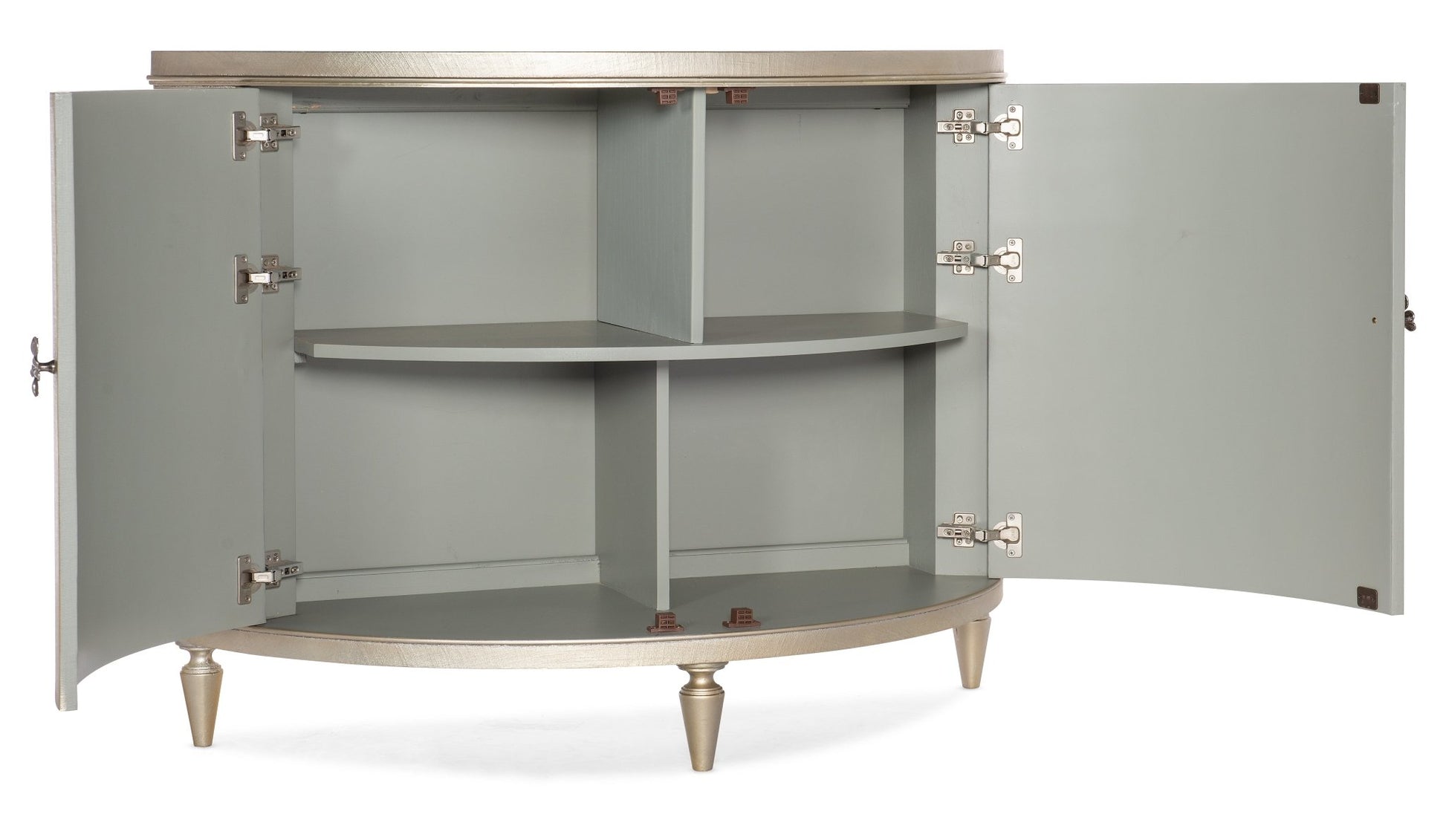 HookerMelange Marguerite Two Door Demilune Chest
