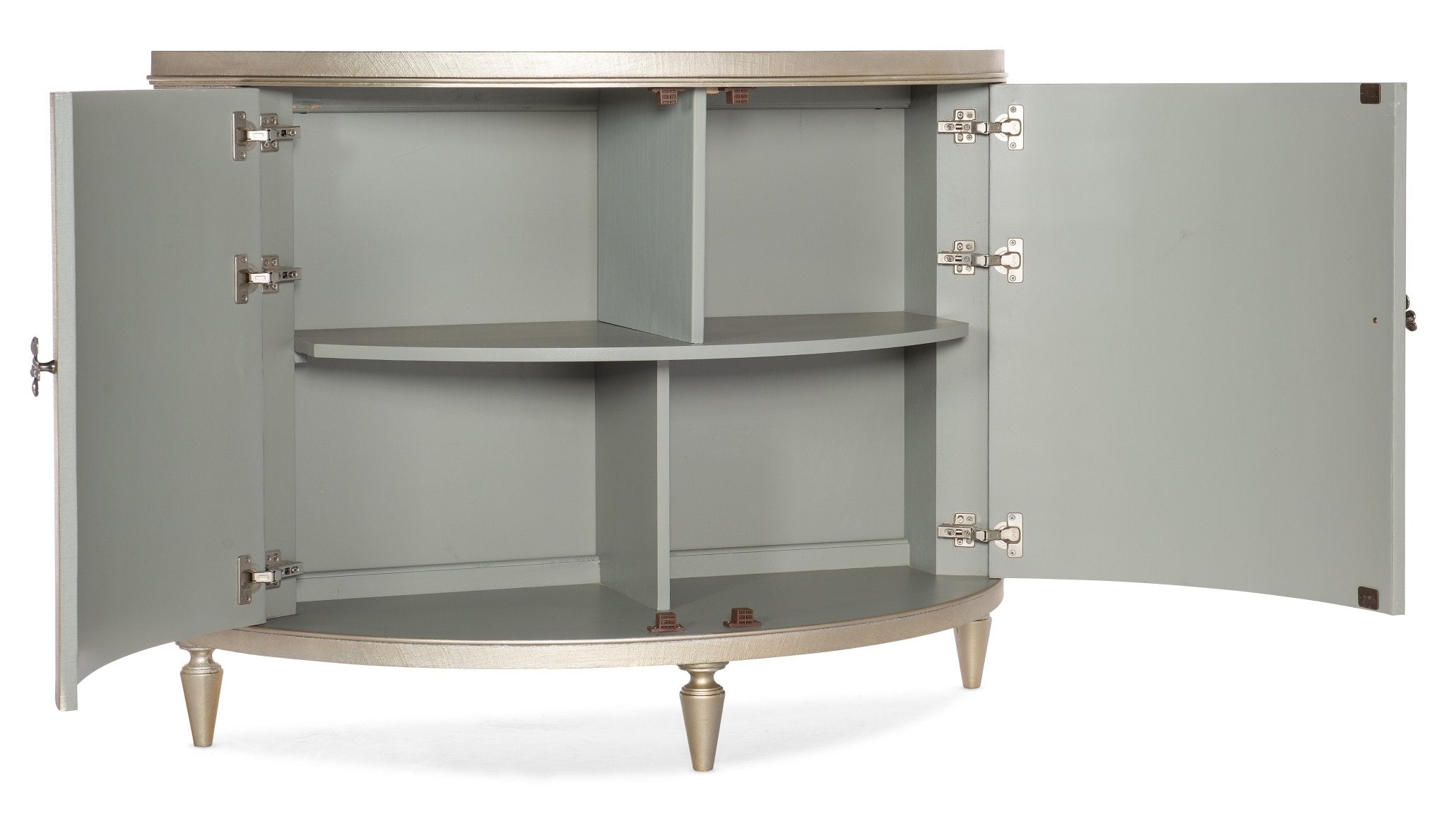 HookerMelange Marguerite Two Door Demilune Chest