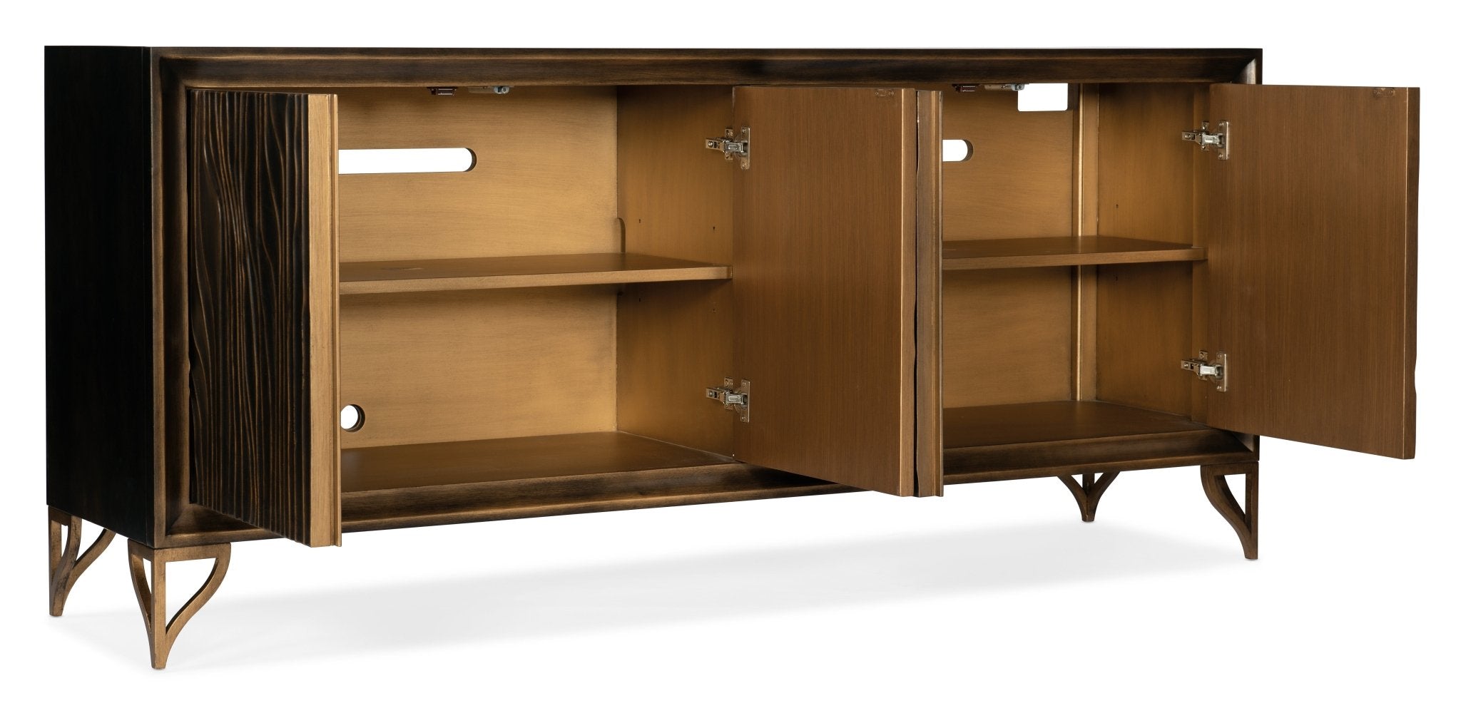 HookerMelange Mountgomery Four Door Credenza