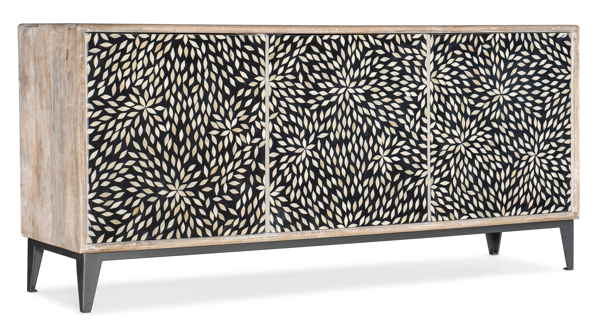 HookerMelange Petrina Three Door Credenza