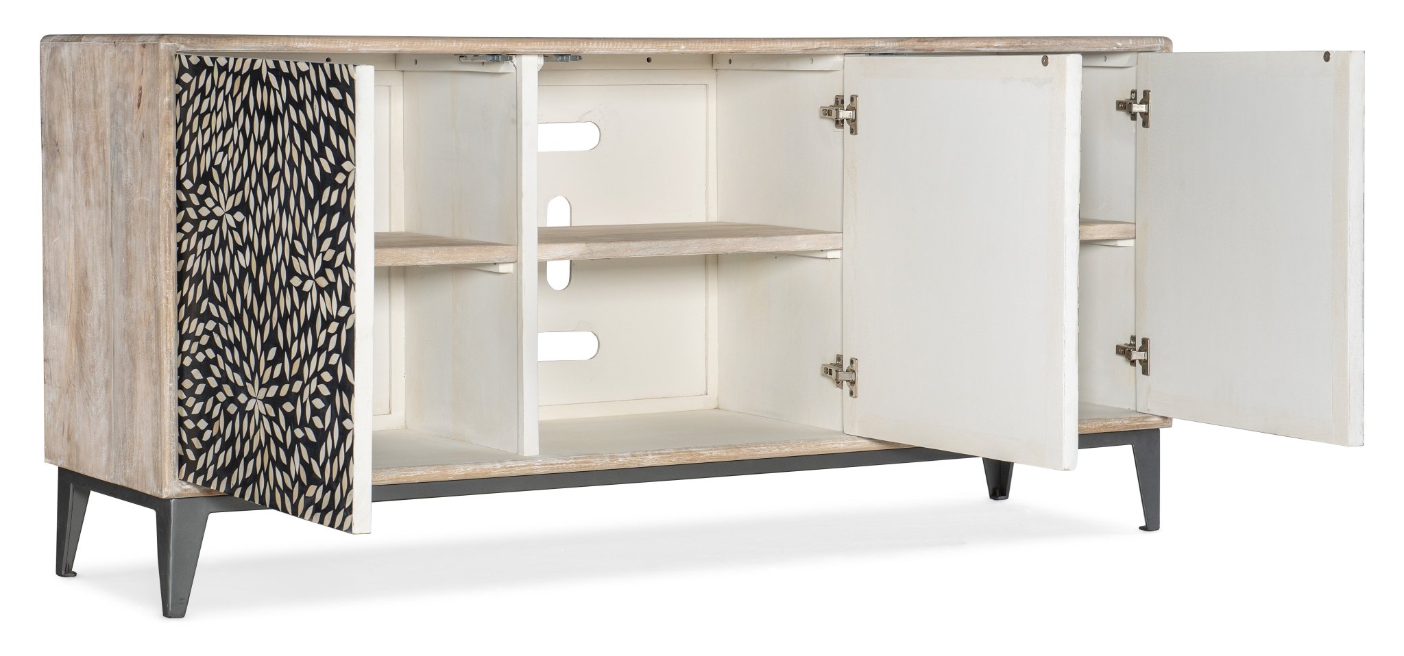 HookerMelange Petrina Three Door Credenza
