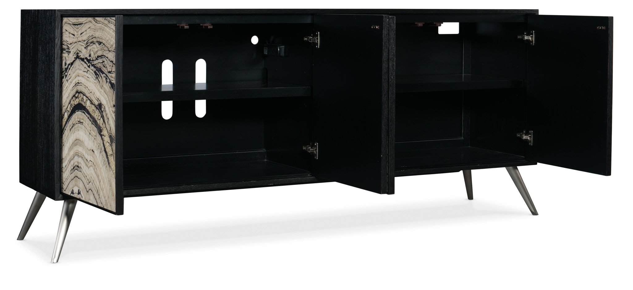 HookerMelange Rockee Four Door Credenza