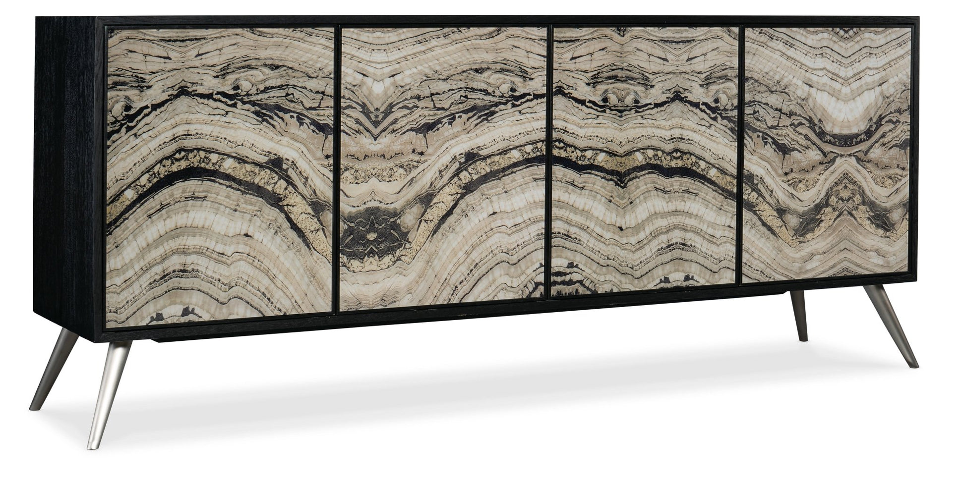 HookerMelange Rockee Four Door Credenza