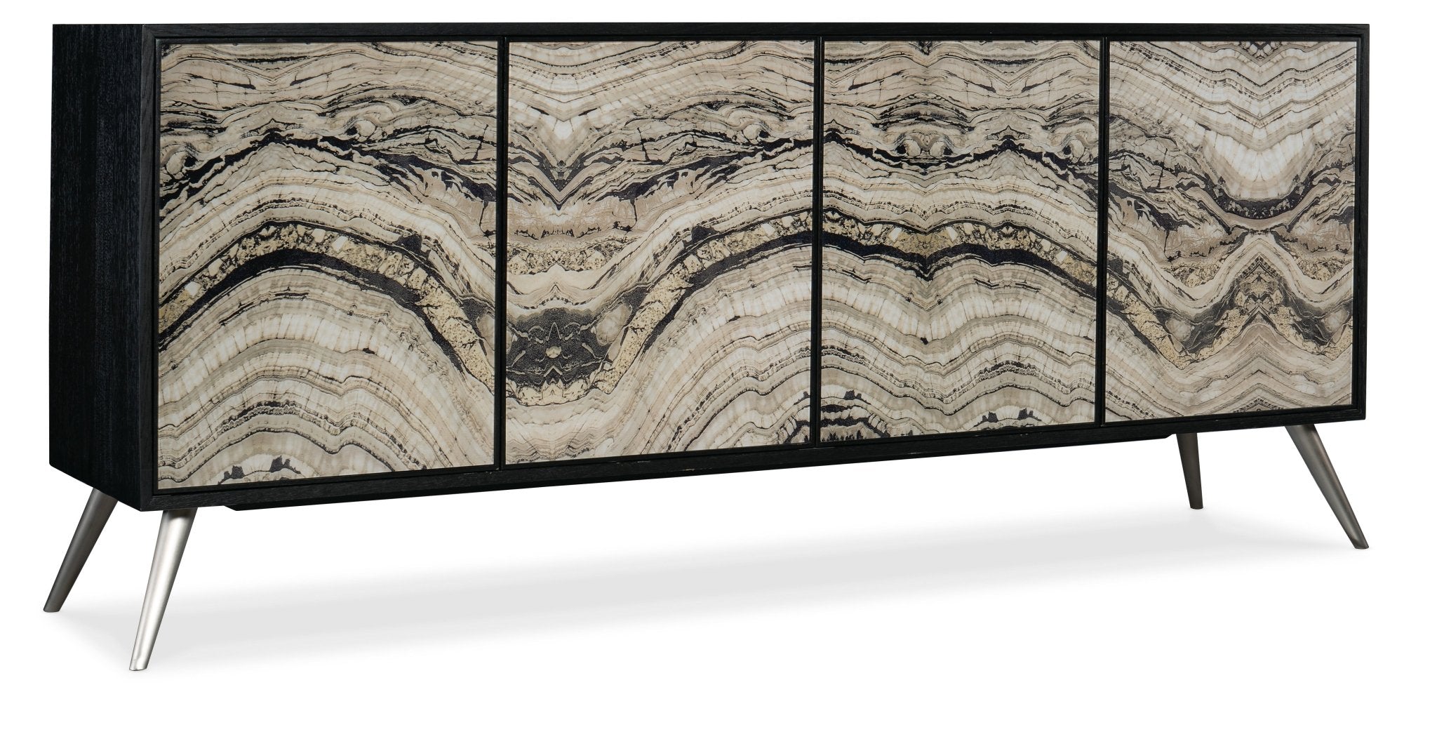 HookerMelange Rockee Four Door Credenza