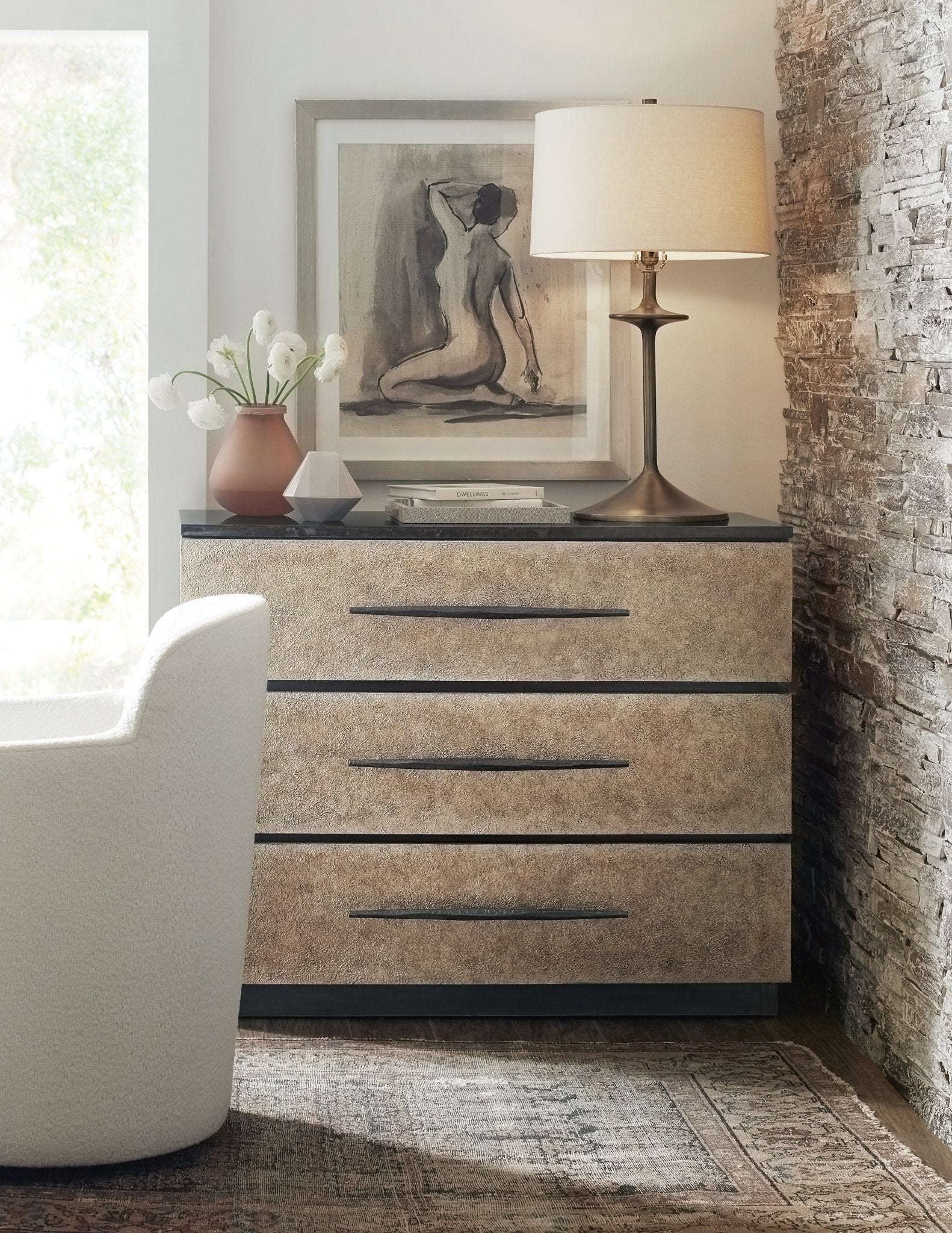 HookerMelange Stacked Chest