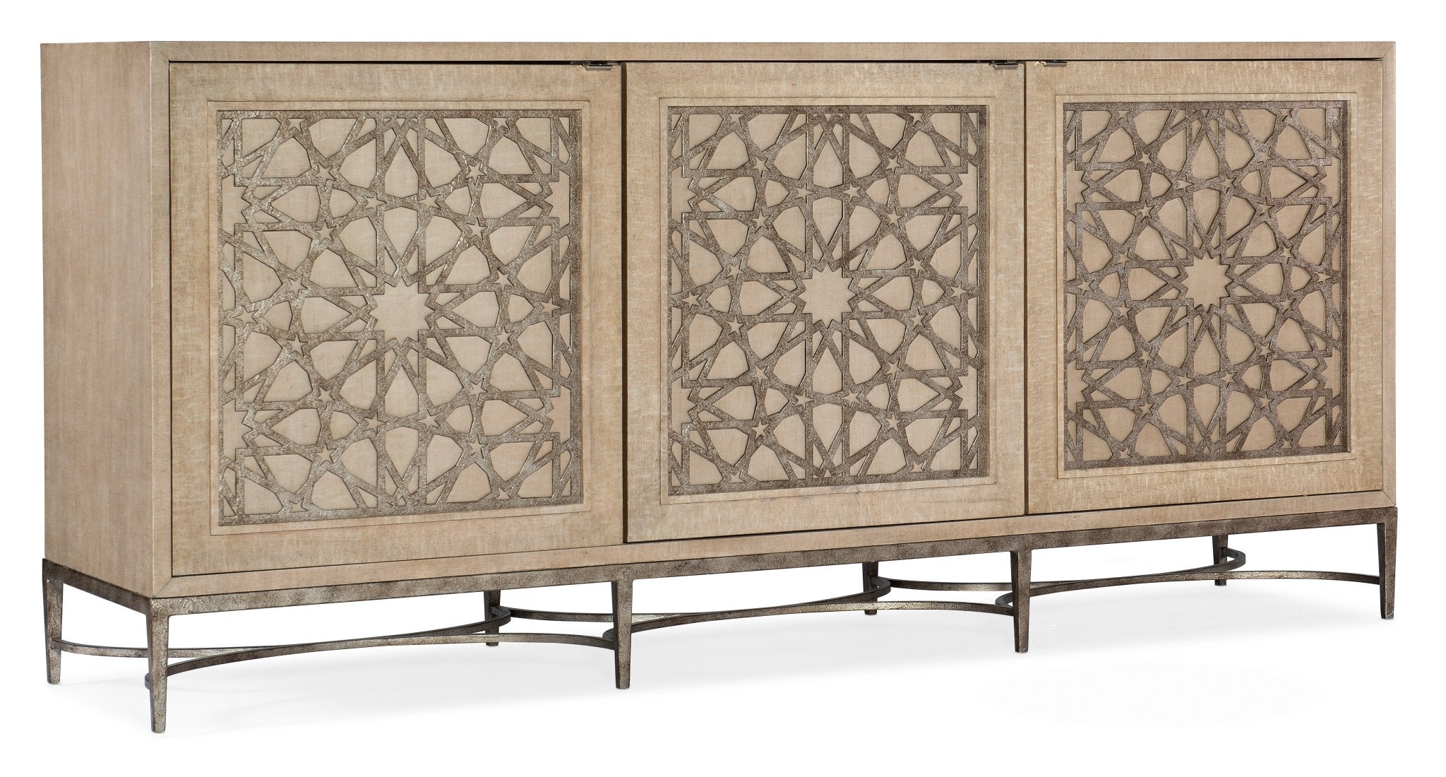 HookerMelange Suzani Three Door Entertainment Console