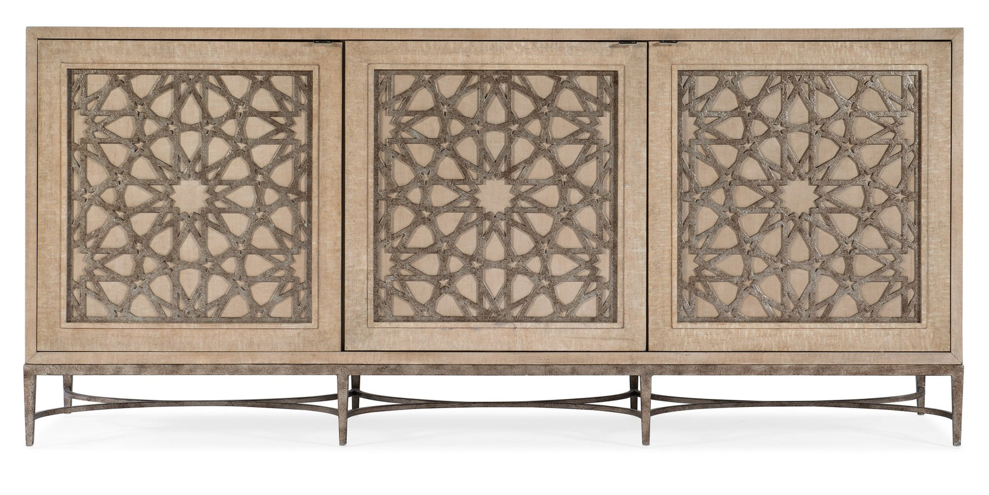 HookerMelange Suzani Three Door Entertainment Console
