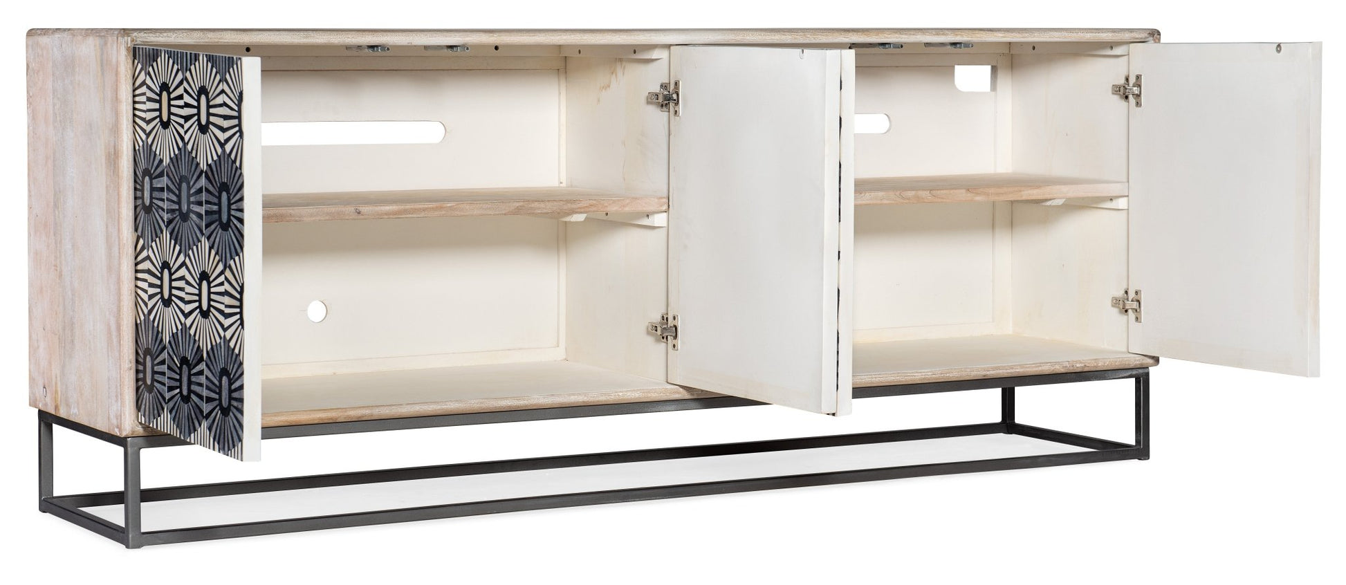 HookerMelange Whitmore Four Door Credenza