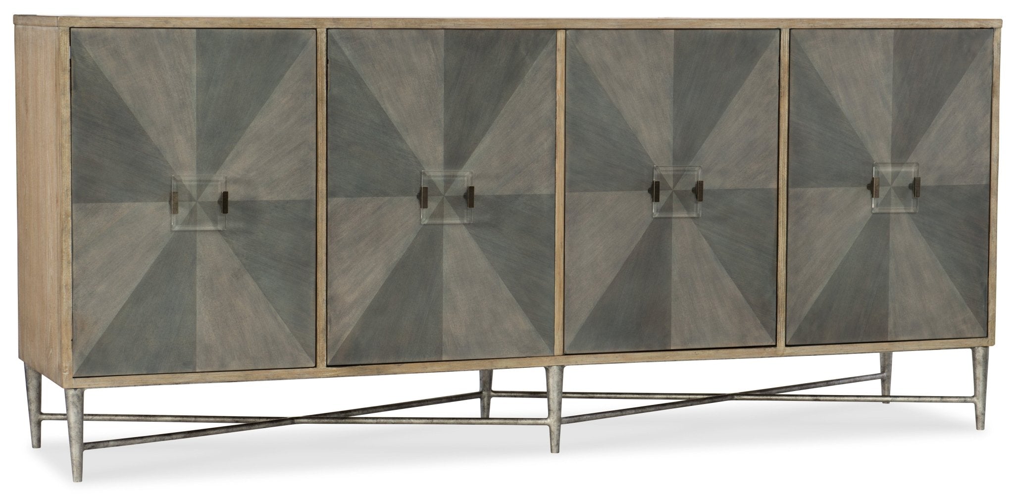 HookerMelange Zola Four - Door Credenza