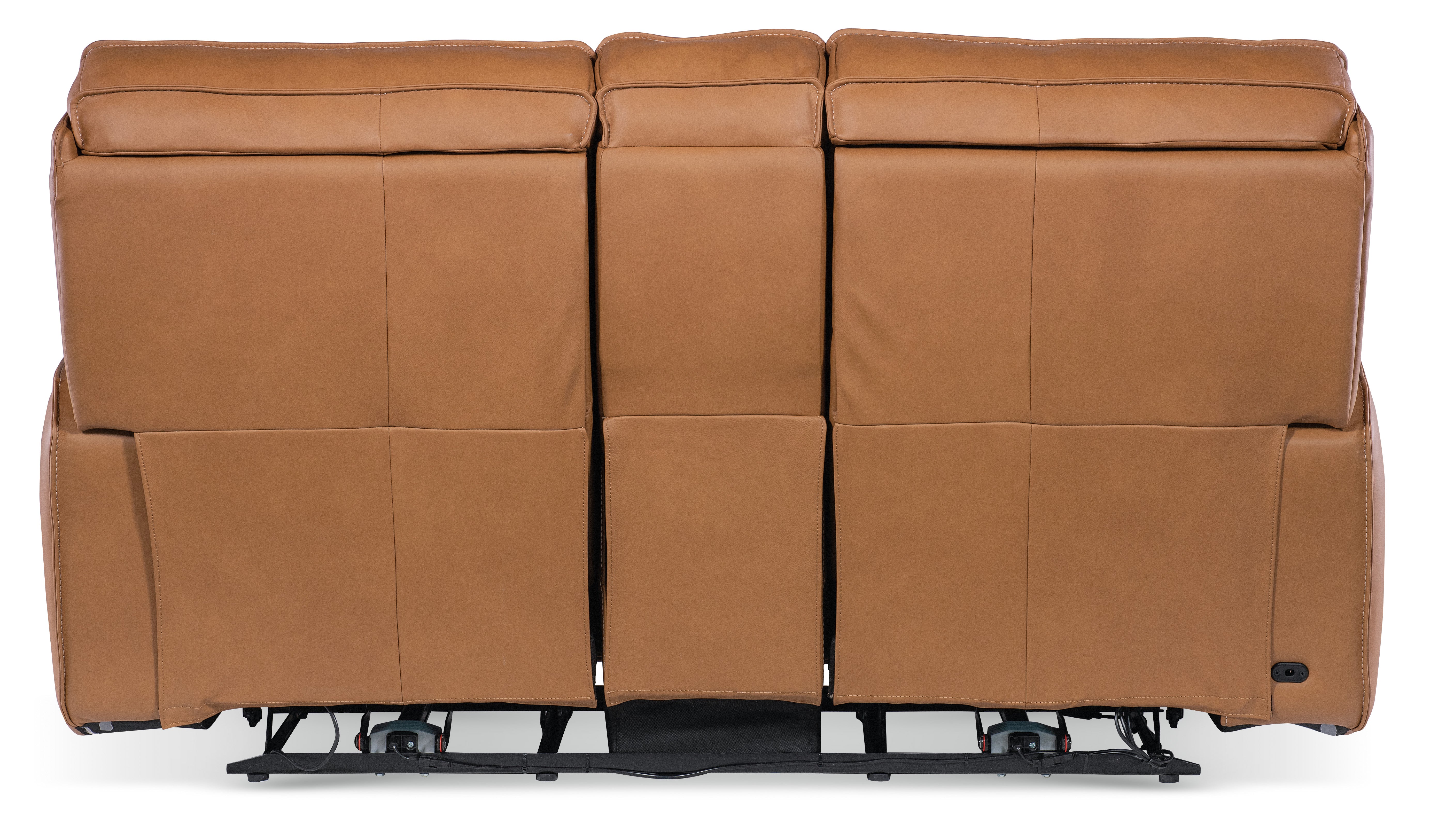 Miles零重力控制台双人沙发，带电动躺椅和电动头枕