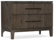 HookerMiramar Aventura San Marcos Stone Top Nightstand