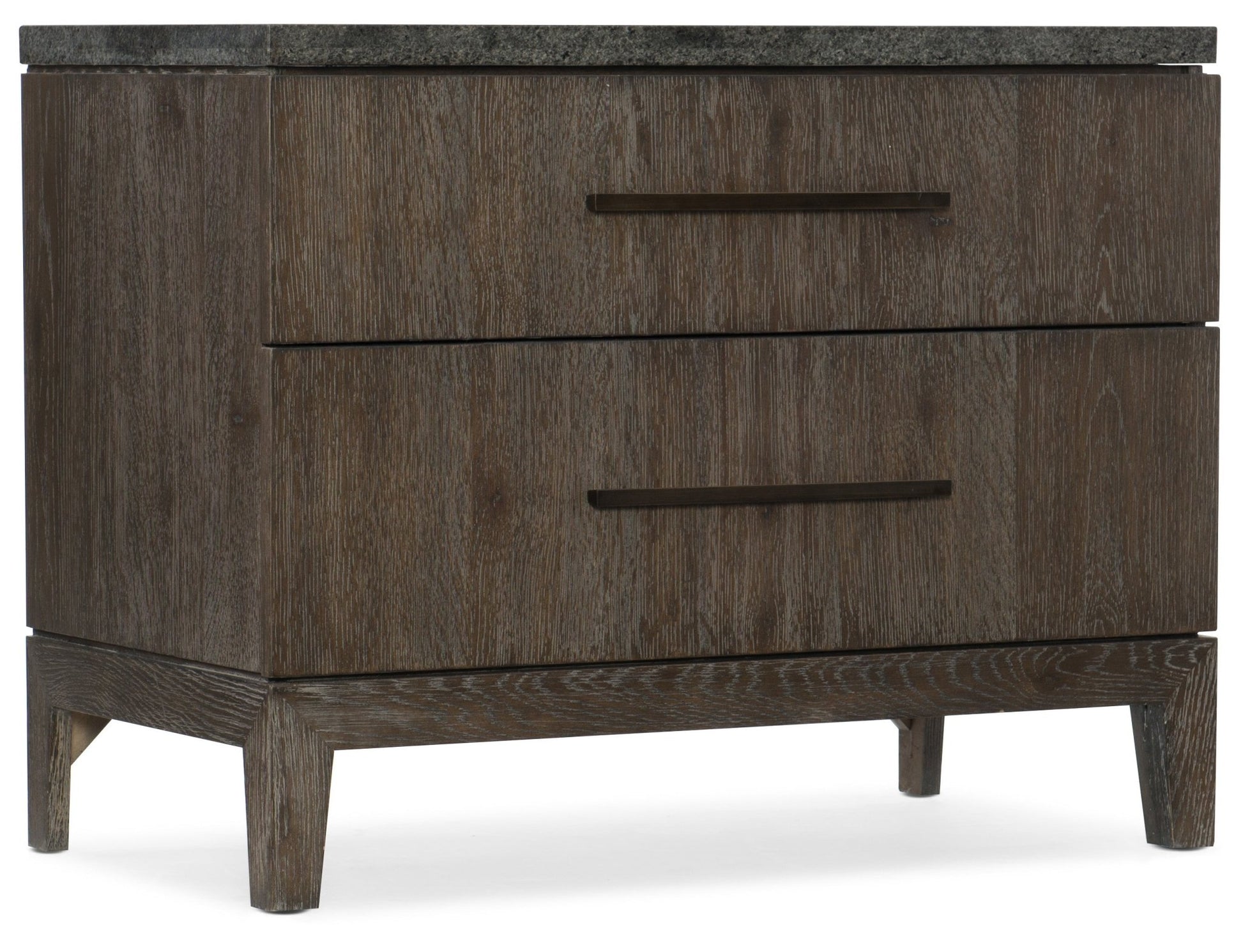 HookerMiramar Aventura San Marcos Stone Top Nightstand