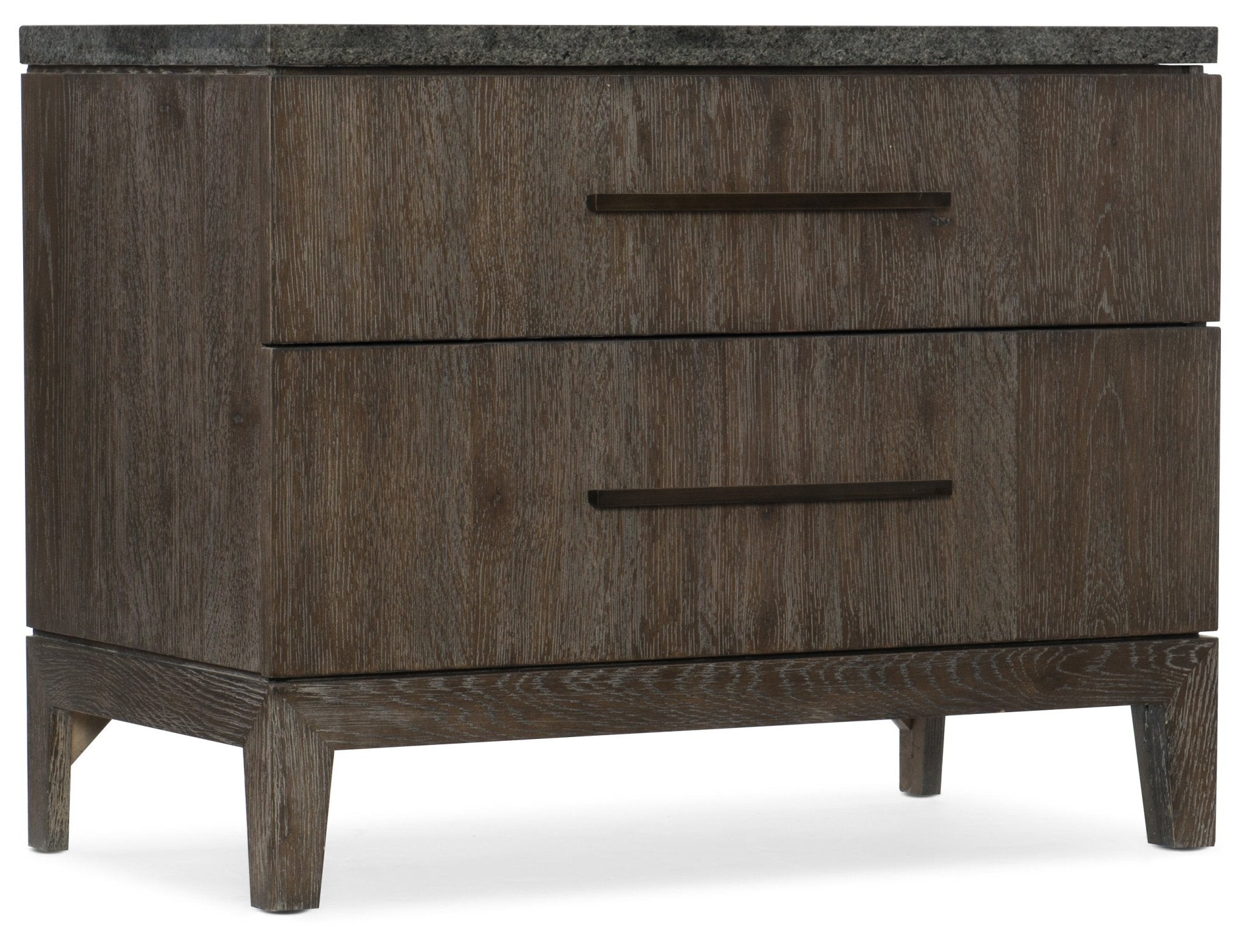 HookerMiramar Aventura San Marcos Stone Top Nightstand