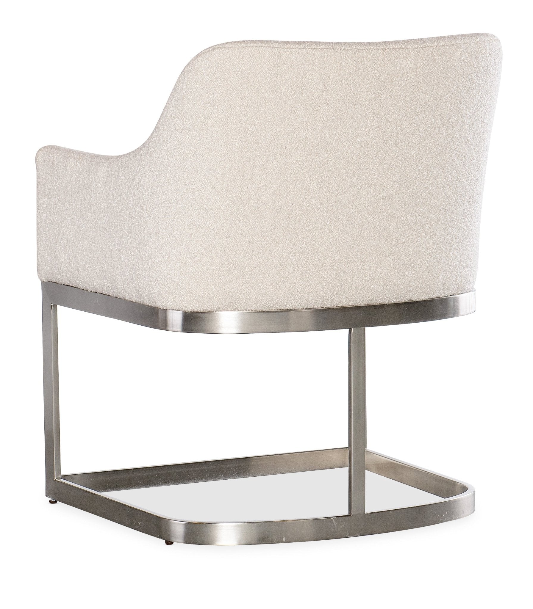 HookerModern Mood Upholstered Arm Chair with Metal Base