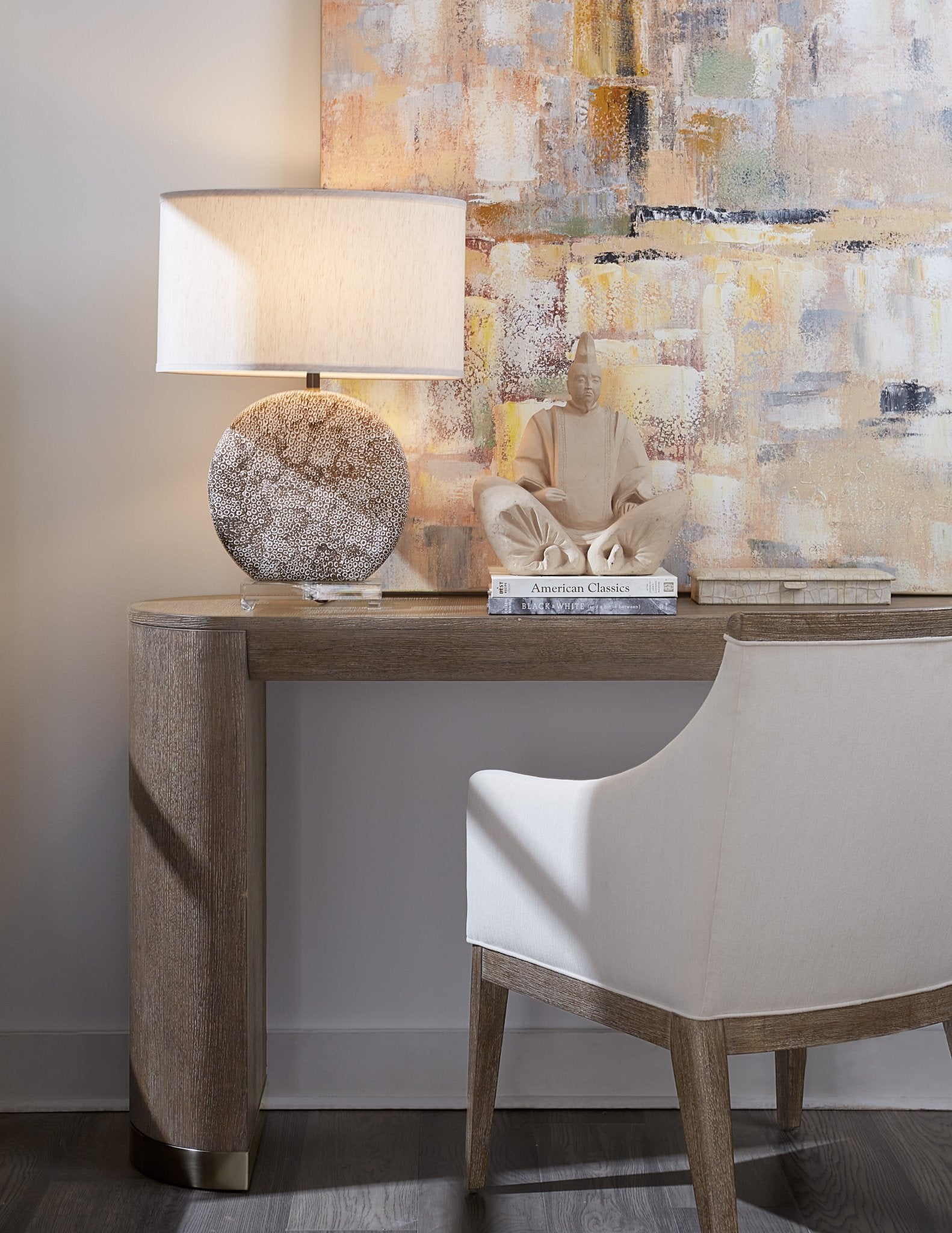 HookerModern Mood Upholstered Arm Chairch