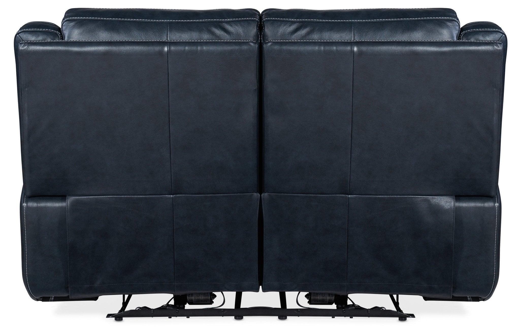 HookerMontel Lay Flat Power Loveseat with Power Headrest & Lumbar