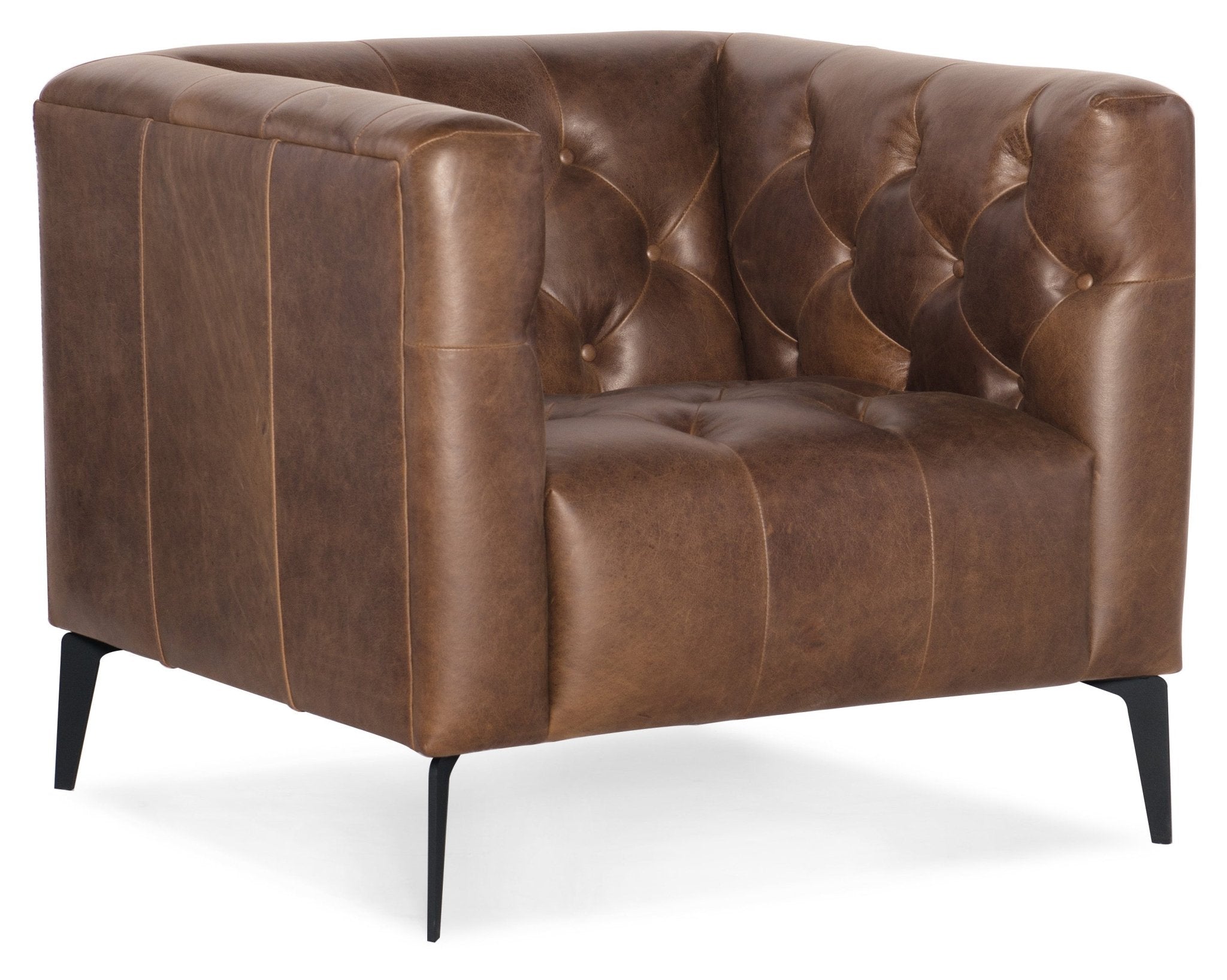 HookerNicolla Leather Stationary Chair