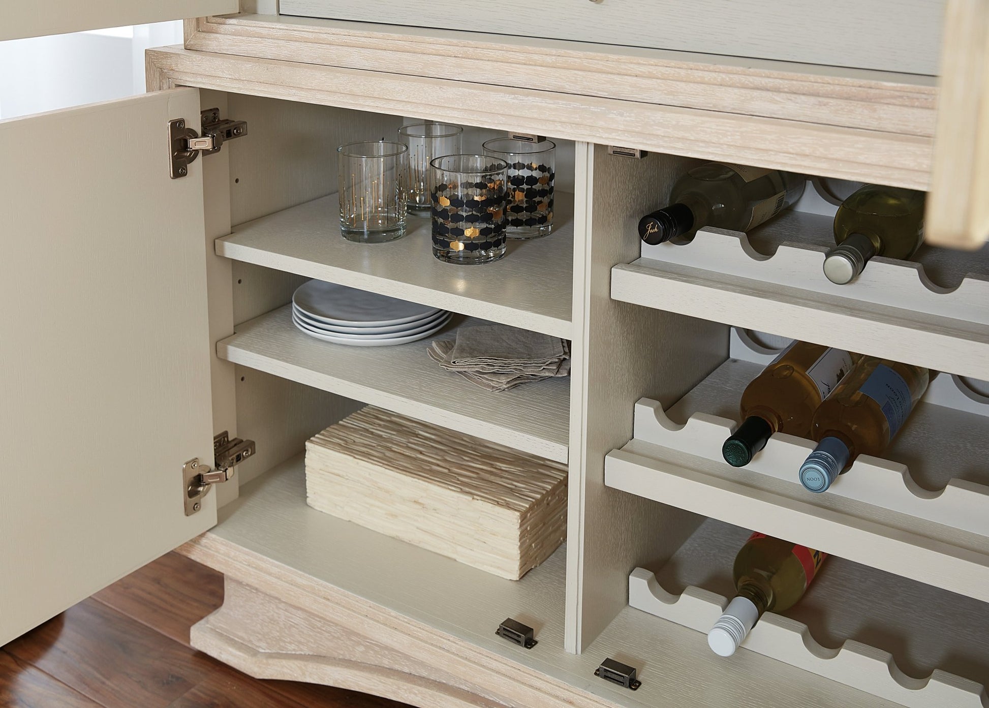 HookerNouveau Chic Bar Cabinet