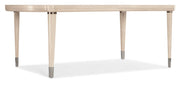 HookerNouveau Chic Rectangle Dining Table with 1 - 22in Leaf