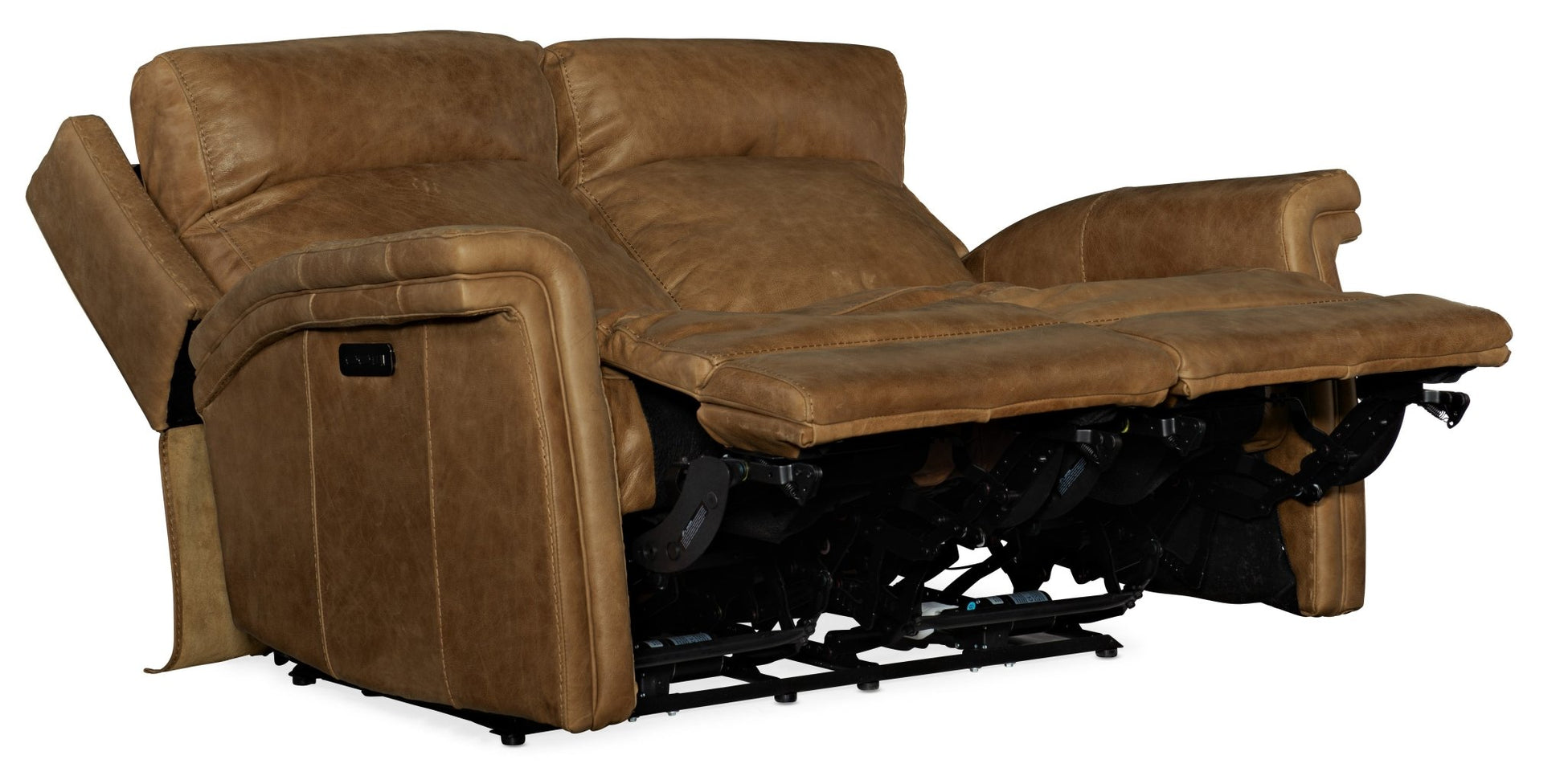 HookerPoise Power Recliner Loveseat with Power Headrest