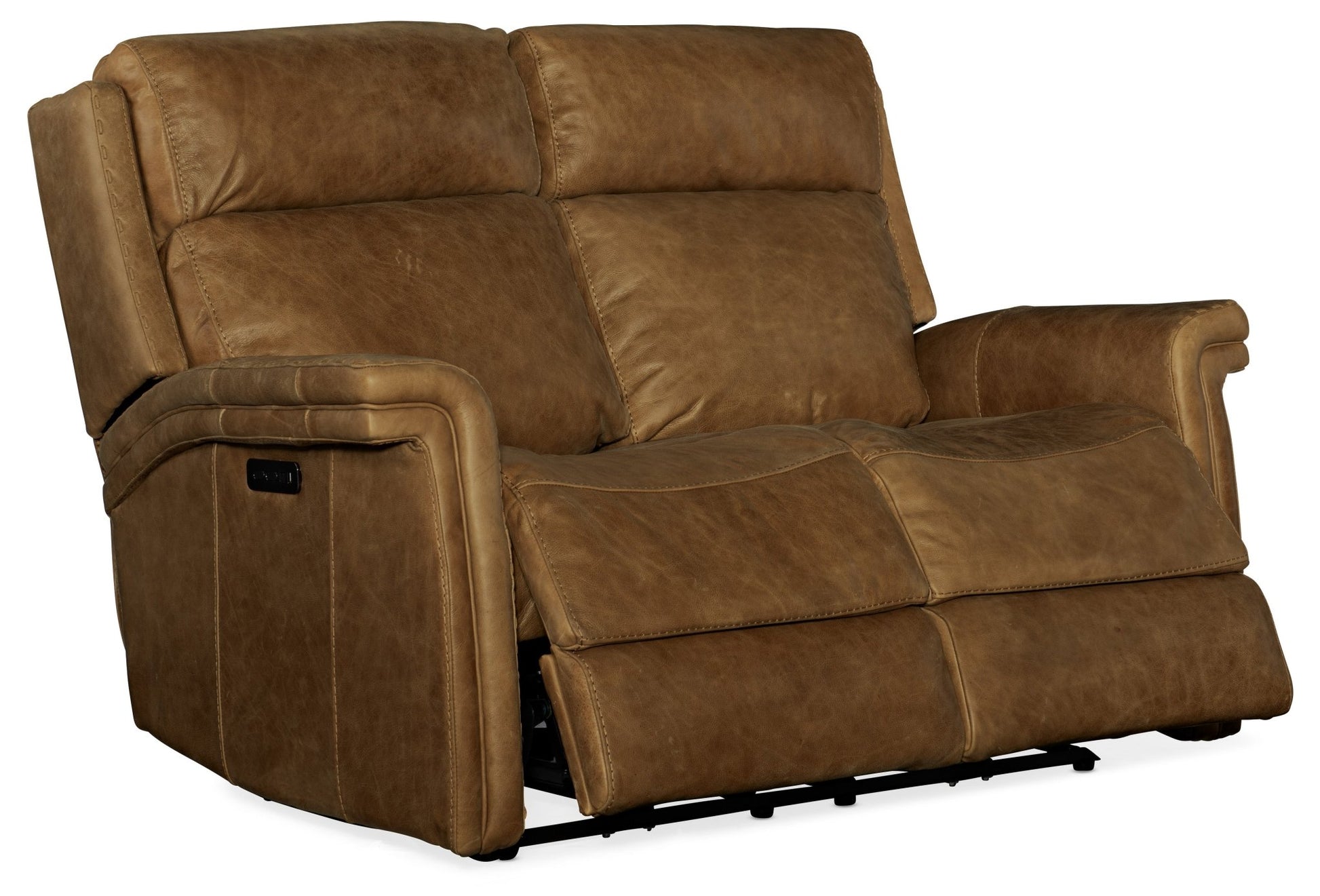 HookerPoise Power Recliner Loveseat with Power Headrest