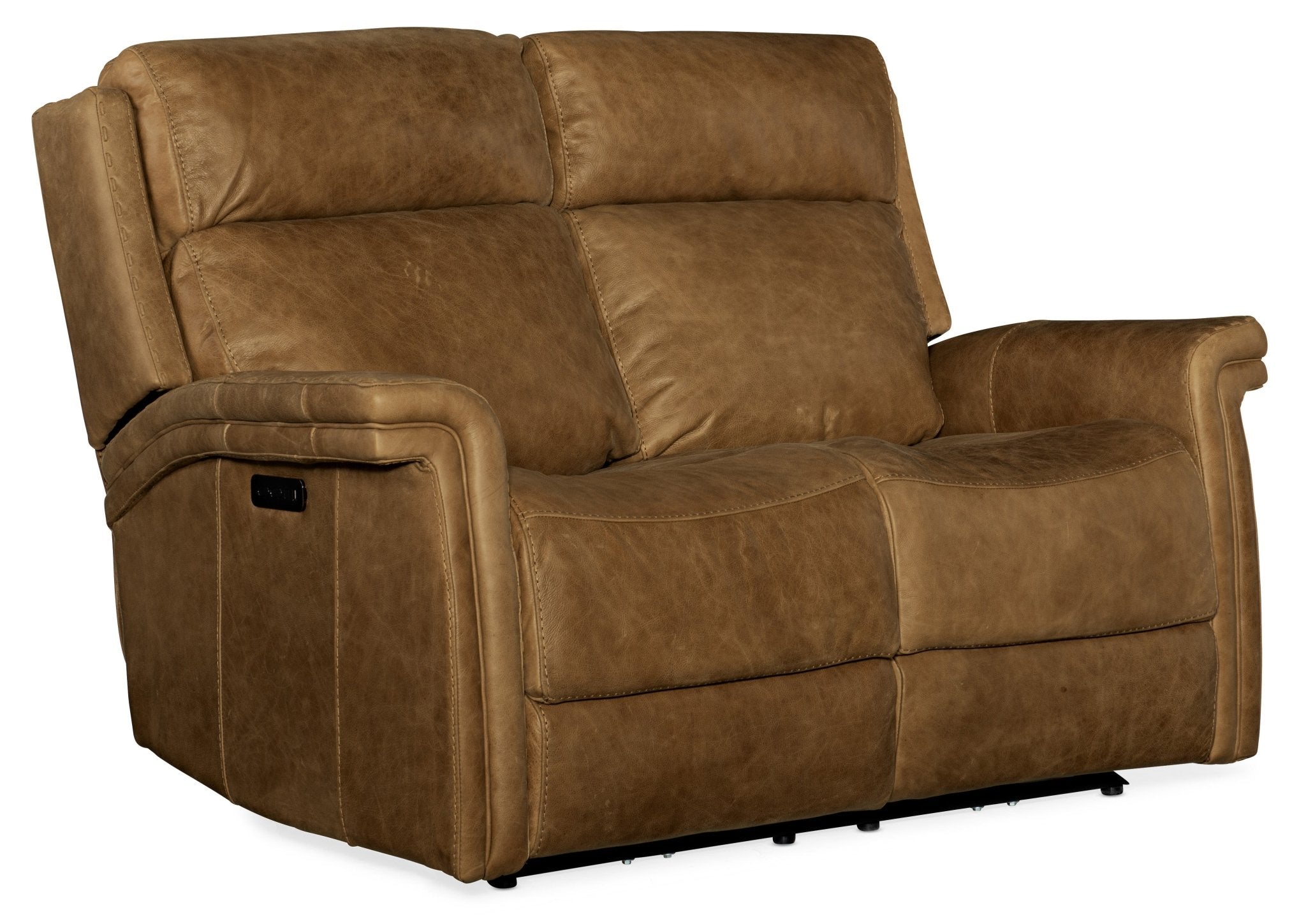 HookerPoise Power Recliner Loveseat with Power Headrest