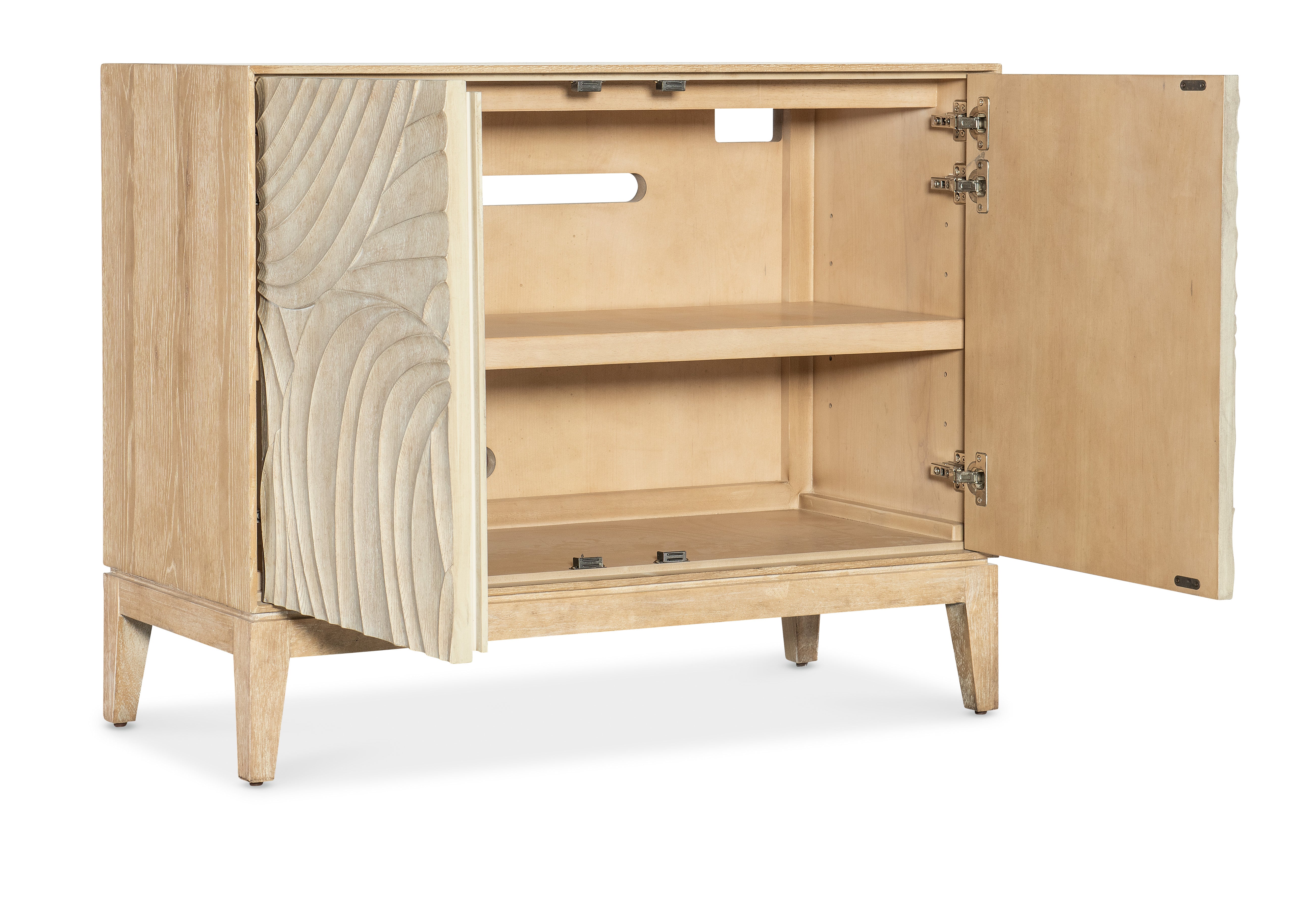 静谧雕花床头柜