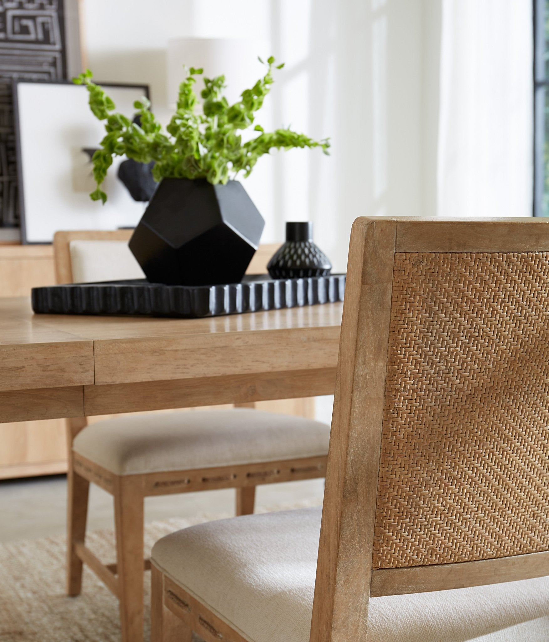 HookerRetreat Rectangle Dining Table with 1 - 22in Leaf