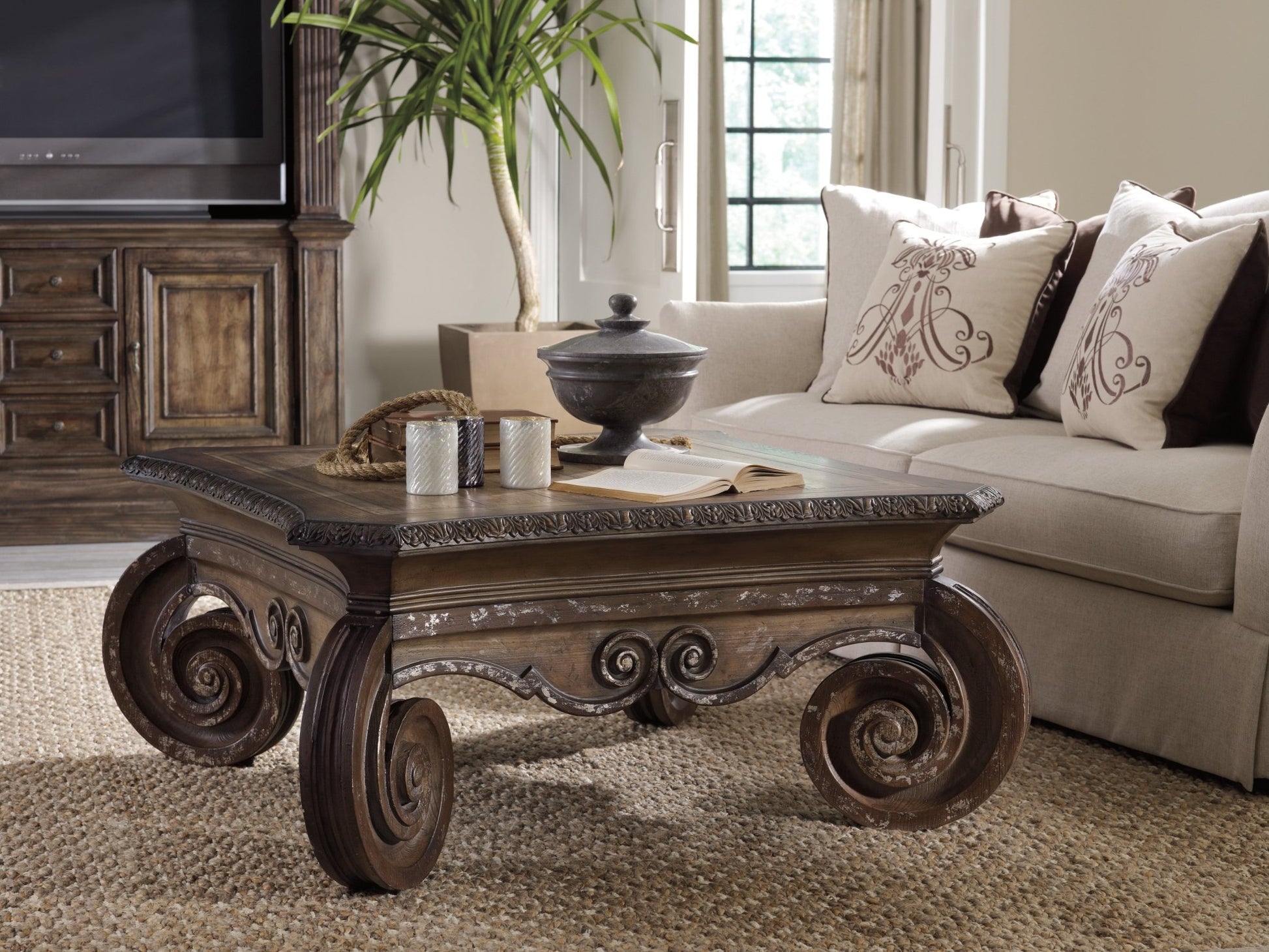 HookerRhapsody Square Cocktail Table