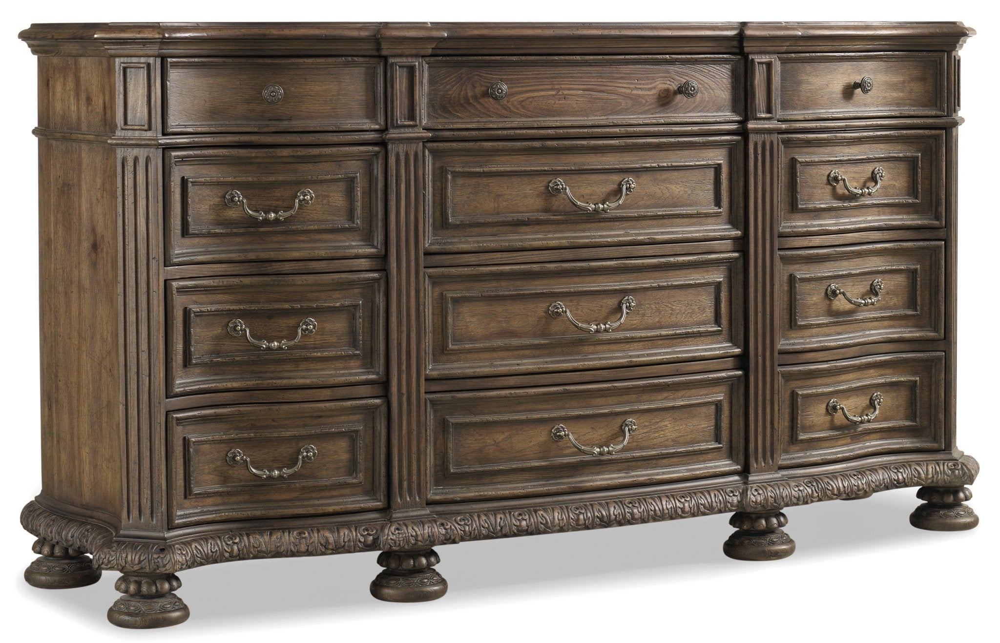 HookerRhapsody Twelve Drawer Dresser