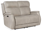 HookerRhea Zero Gravity Power Recline Loveseat with Power Headrest