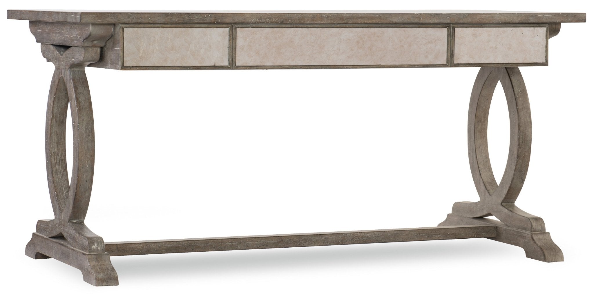 HookerRustic Glam Trestle Desk