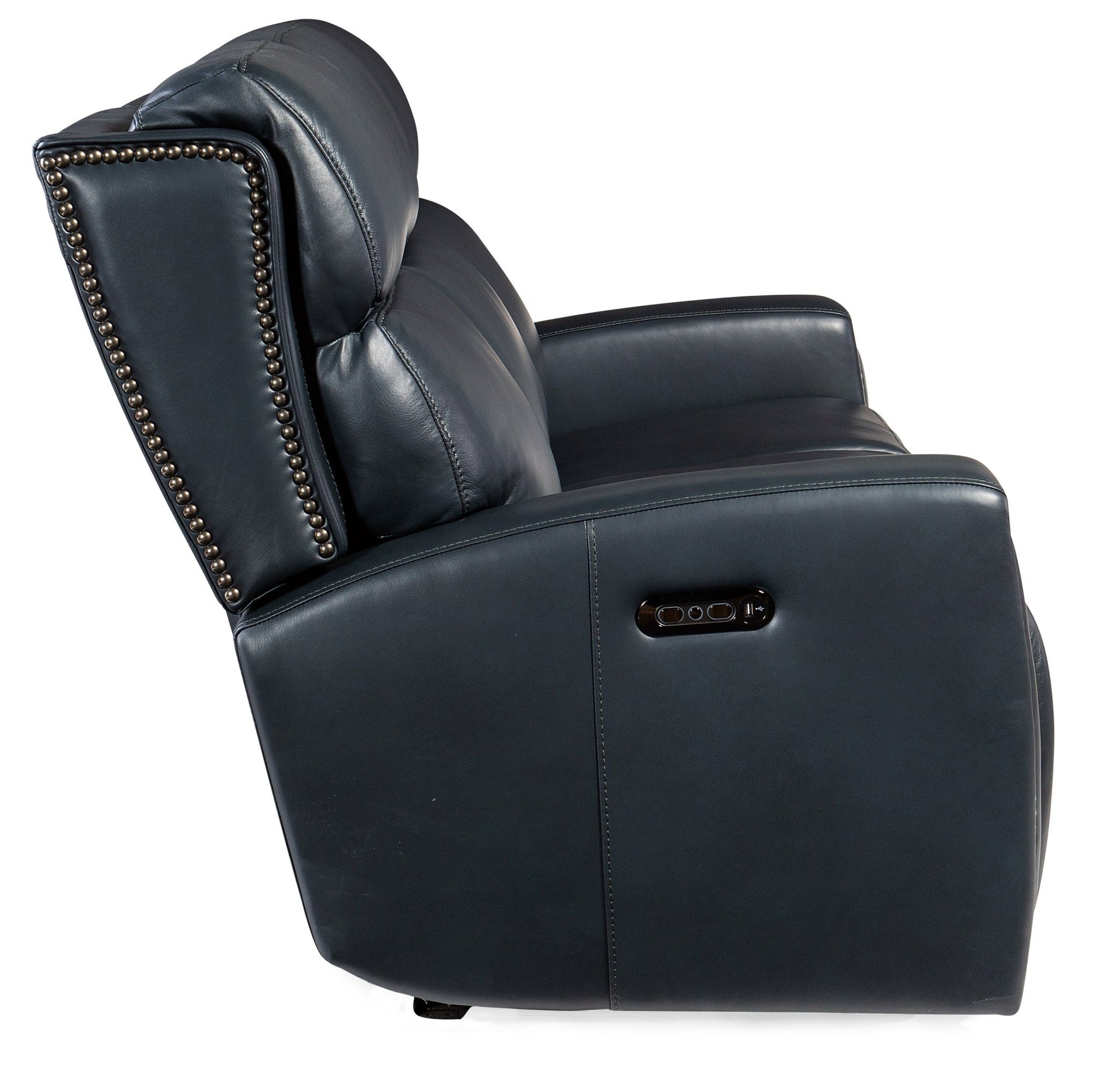 HookerRuthe ZeroG Power Sofa with Power Headrest & Hidden Console