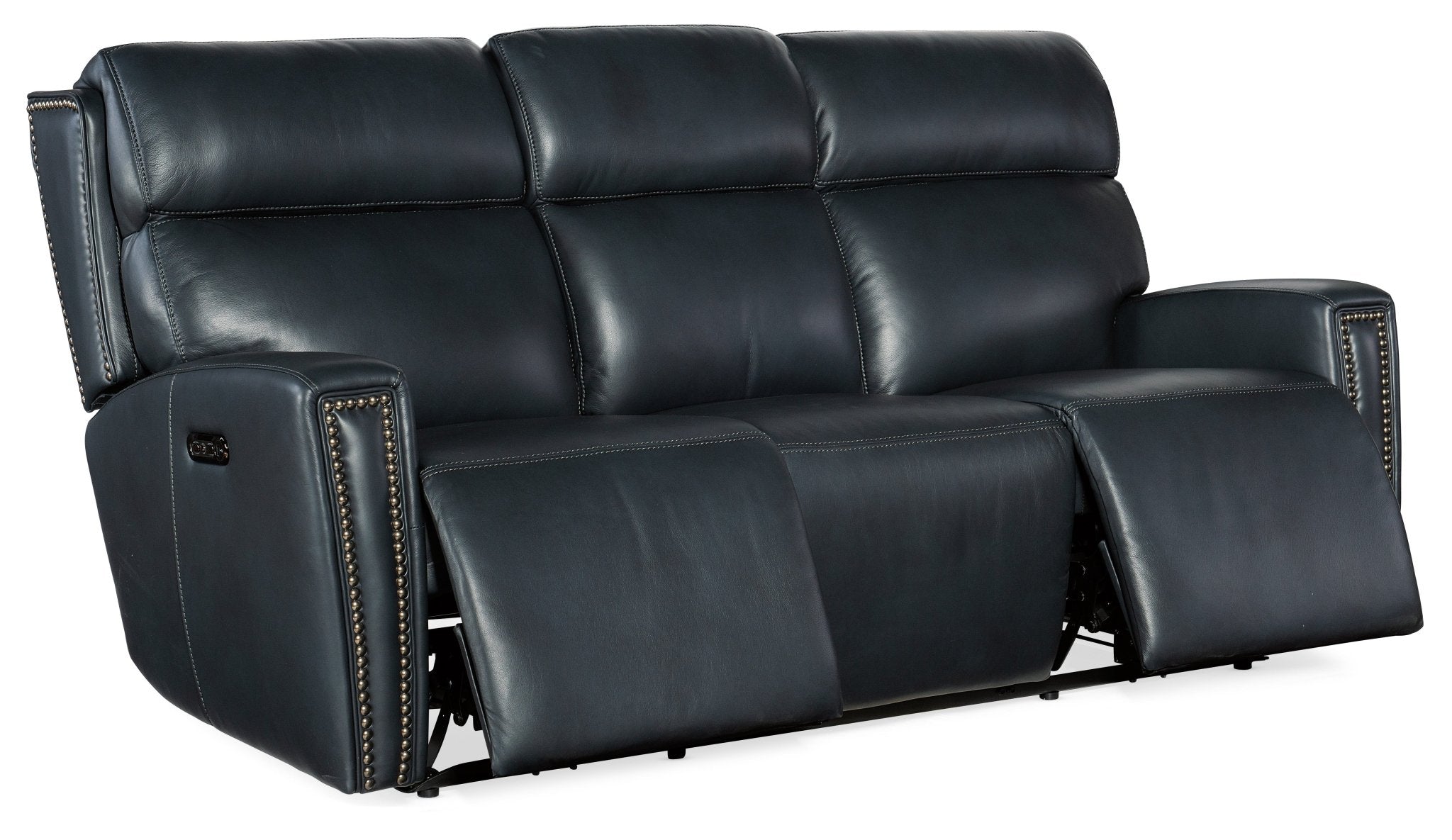 HookerRuthe ZeroG Power Sofa with Power Headrest & Hidden Console