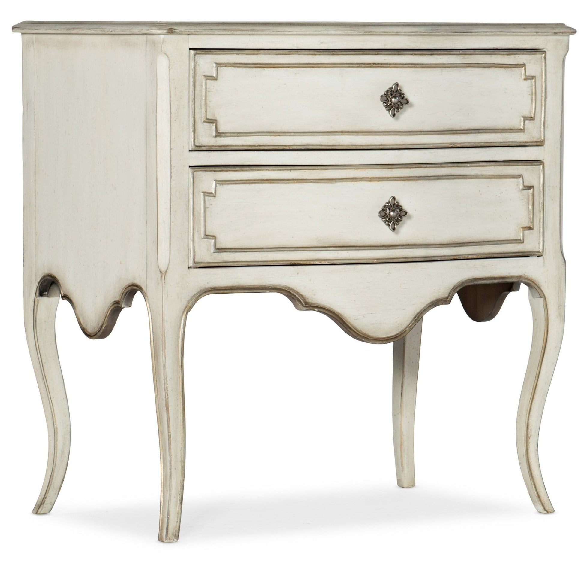 HookerSanctuary Coco En Blanc Nightstand