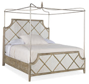 HookerSanctuary Diamont Canopy King Panel Bed