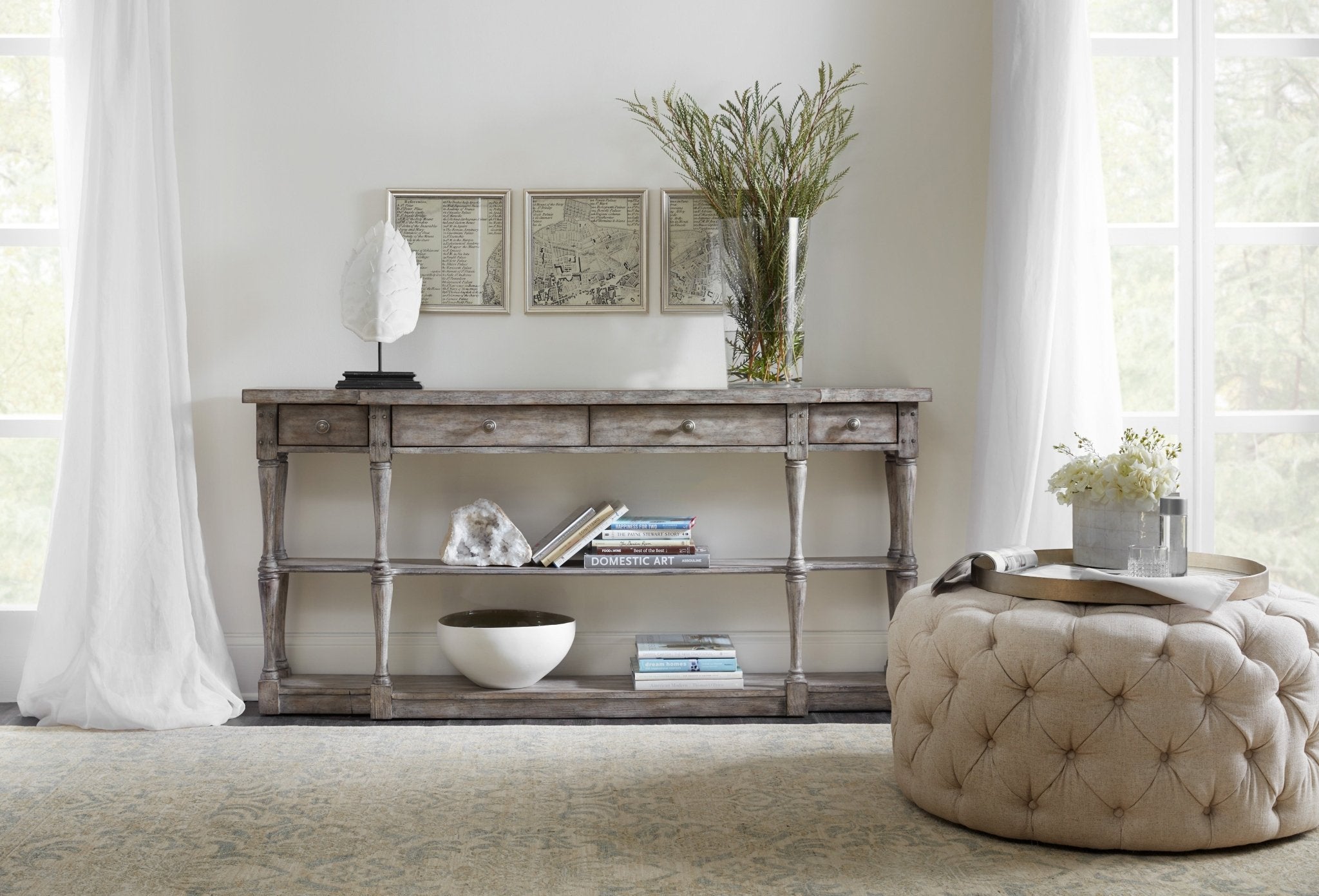 HookerSanctuary Four - Drawer Console