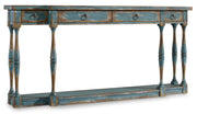HookerSanctuary Four - Drawer Thin Console