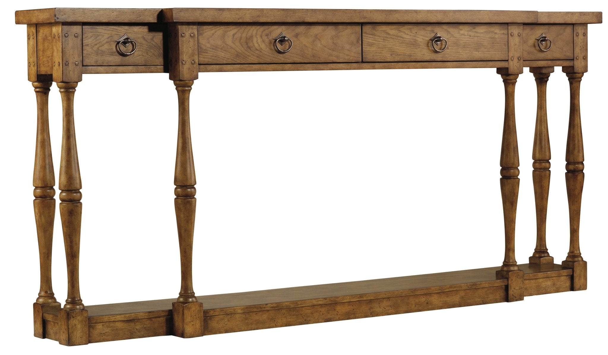 HookerSanctuary Four - Drawer Thin Console - Drift