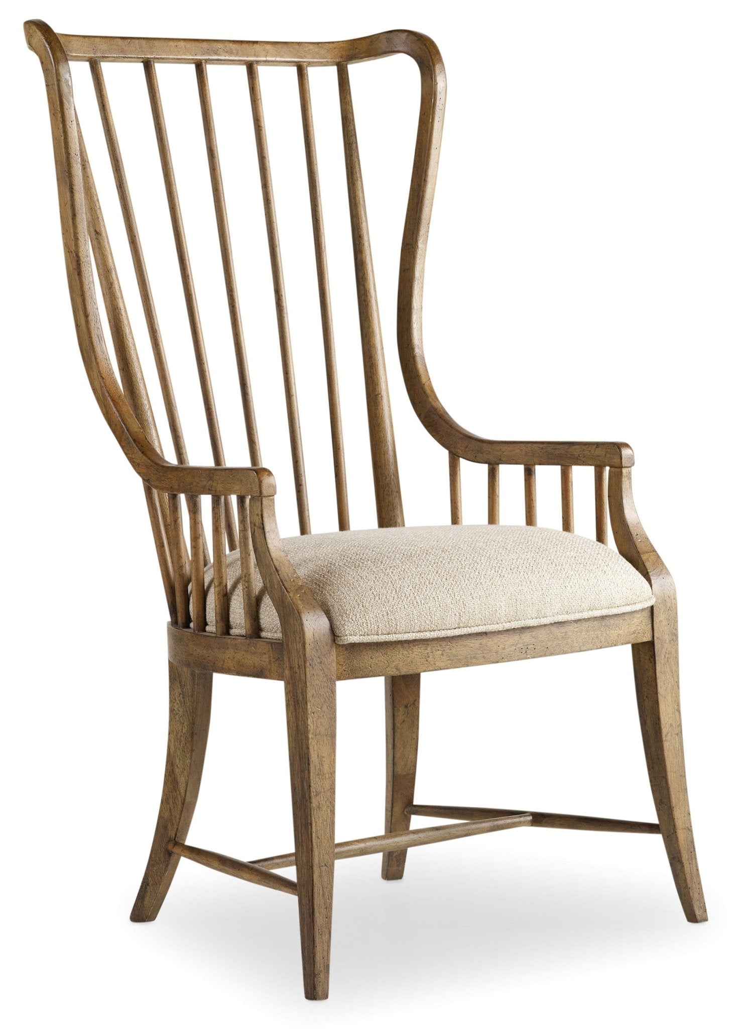 HookerSanctuary Tall Spindle Arm Chair