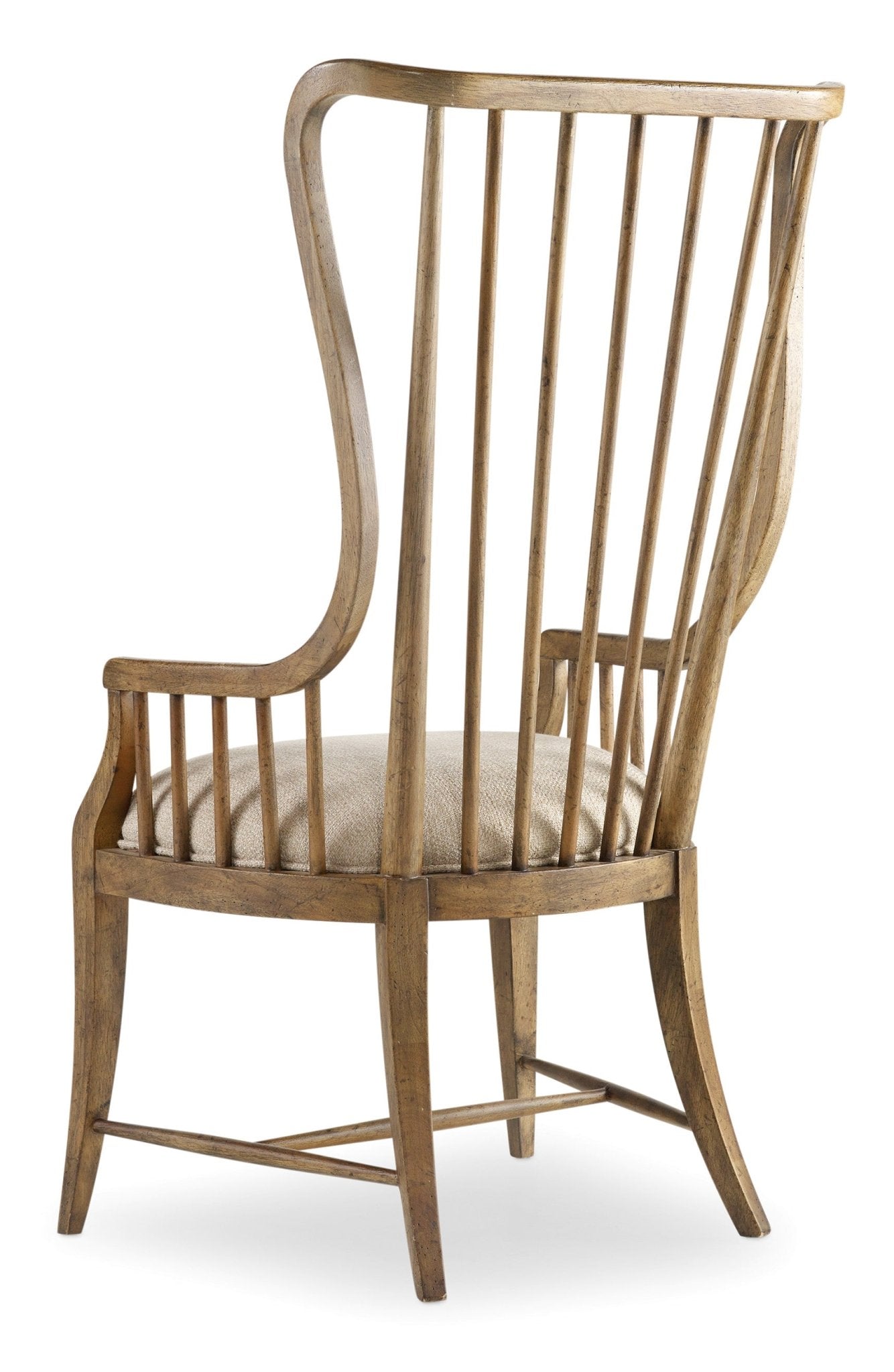 HookerSanctuary Tall Spindle Arm Chair