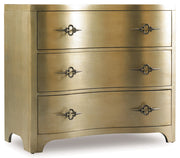 HookerSanctuary Three - Drawer Shaped Front Gold Chest