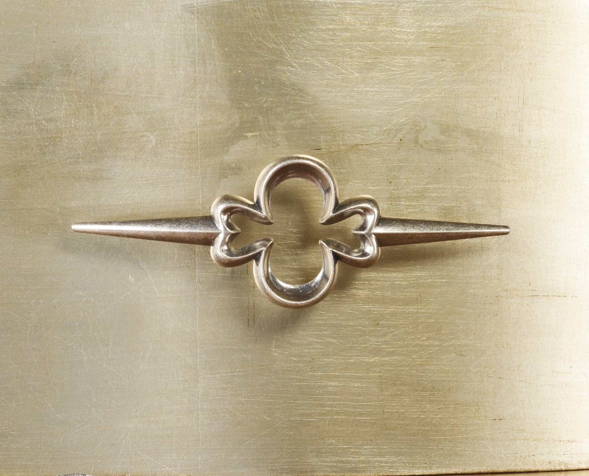 HookerSanctuary Three - Drawer Shaped Front Gold Chest