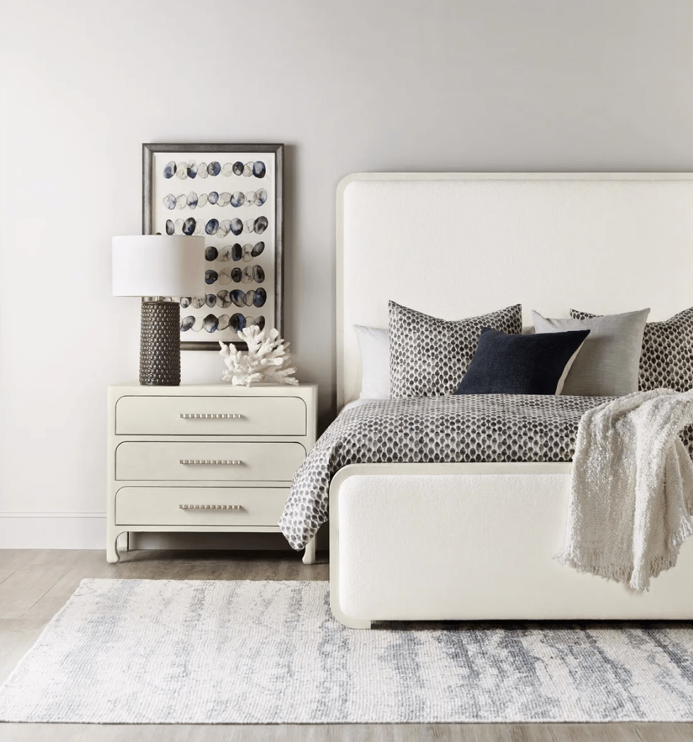 HookerSerenity Ashore Queen Upholstered Panel Bed