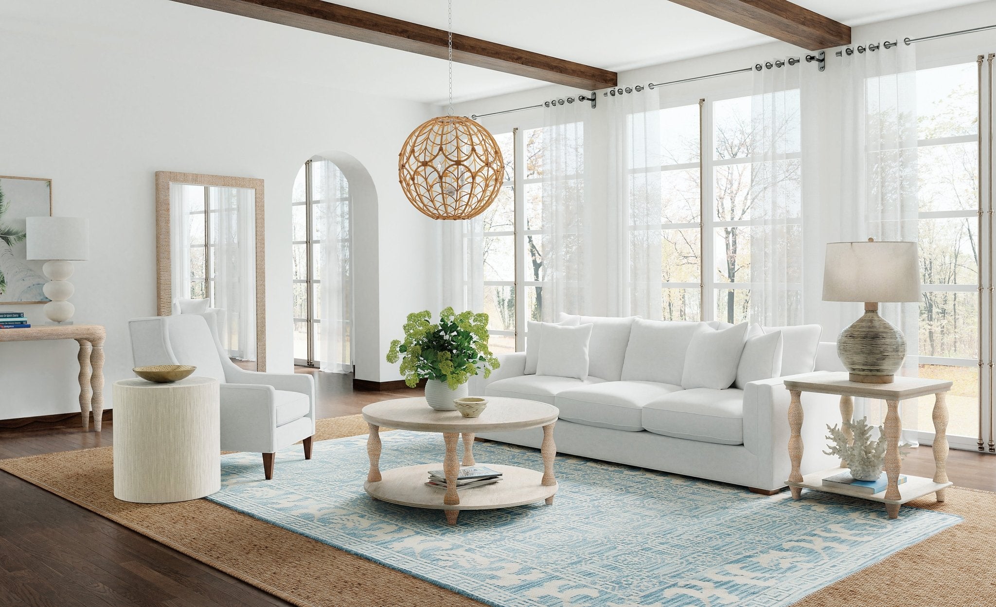 HookerSerenity Bahari Round Cocktail Table